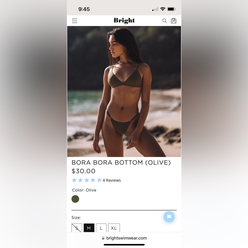 Swimwear Bottoms By Bright Swimwear